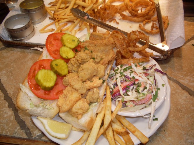 New Orleans Seafood PoBoy